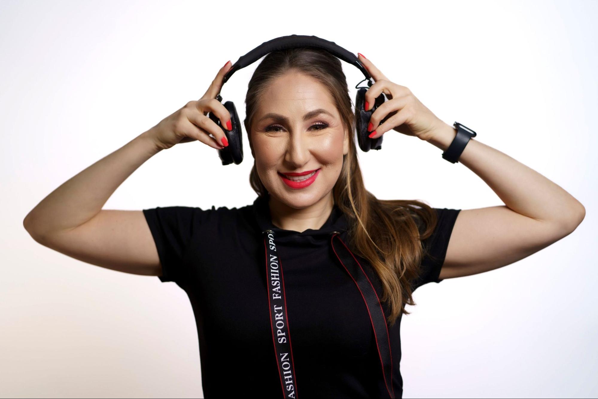 Kizomba DJ MKiZ with headphones